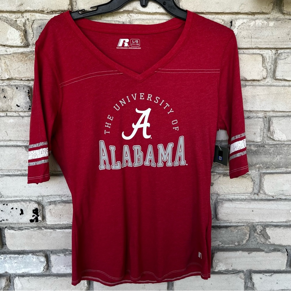University of Alabama junior shirt. NWT